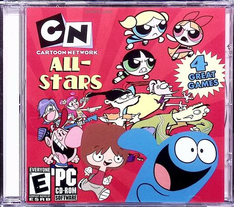 2006 Cartoon Network All-Stars PC CD-ROM Video Game PowerPuff Girls ...