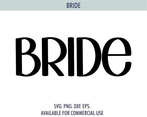 Bride Svg Bride Tribe Svg Bride Png Bridal Svg Bridal Etsy