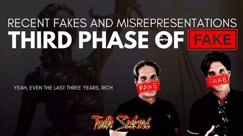 Fakes And Misrepresentations Third Phase Of Fake Part Youtube