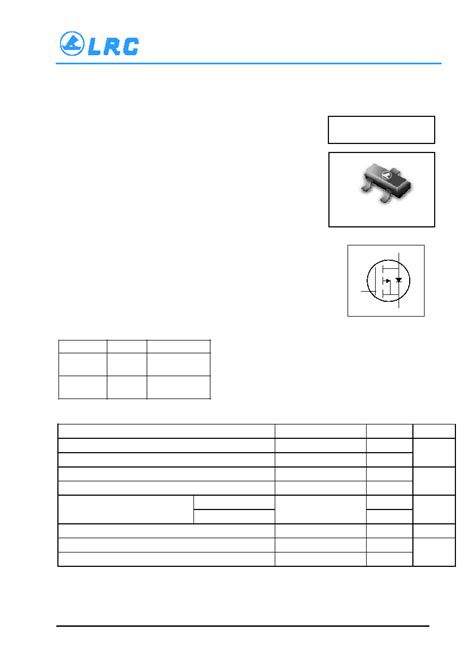 LP2301LT1G_15 datasheet(1/5 Pages) LRC | 20V P-Channel Enhancement-Mode ...