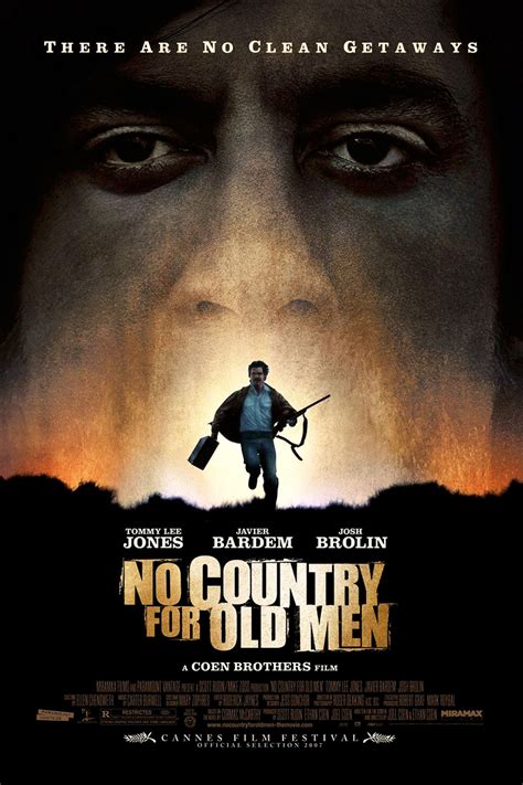 No Country For Old Men Movie Poster Old Man Film Thriller