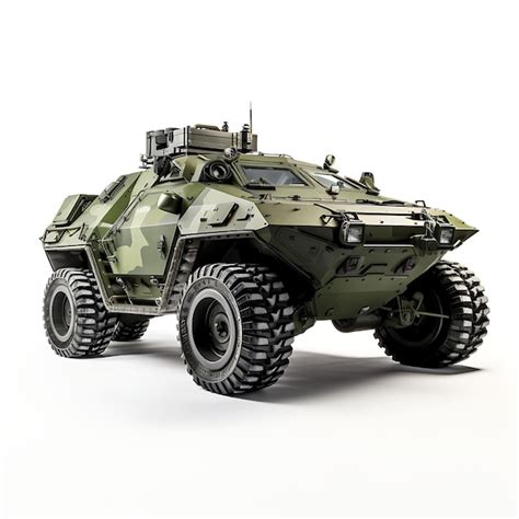 Premium AI Image | Isolated Assault Amphibious Vehicle Vehicle Tracked ...