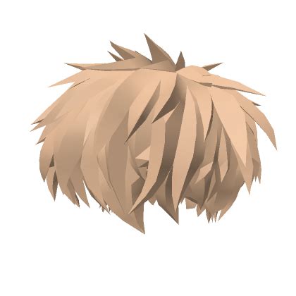 Messy Emo Spikes Anime Hair Blonde Roblox Item Rolimon S