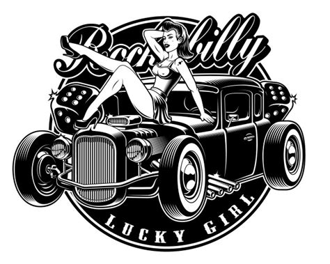 Hot Rod Classicshotrod Originalsloud And Fast Vector Image