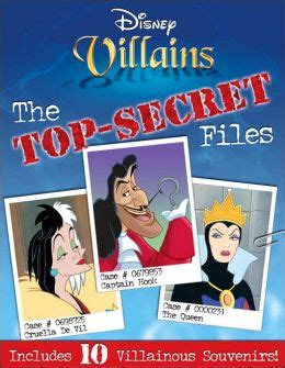 Disney Villains The Top Secret Files By Jeff Kurtti