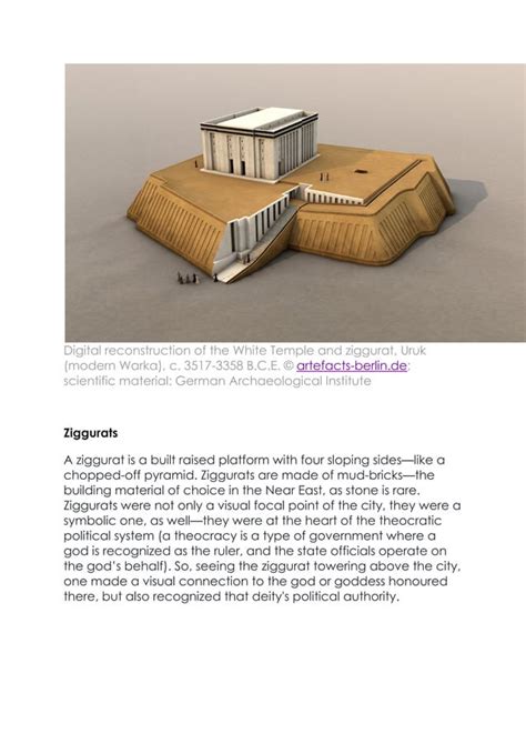 White Temple And Ziggurat Of Ur Pdf