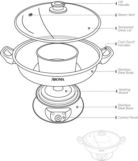 Aroma ASP 600 Hot Pot Manual ManualsLib