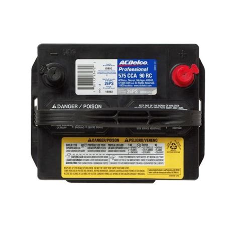 Acdelco Professional Silver 26ps San Diego Batteries