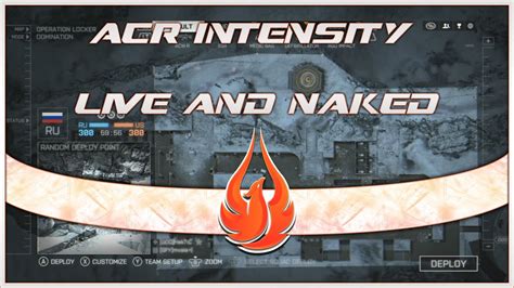 ACW R INTENSE Gameplay Live Naked 50 Kills YouTube