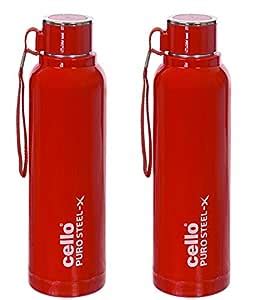 Cello Puro Steel X Benz Insulated Bottle With Stainless Steel Inner