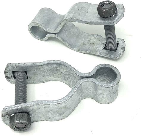 Pressed Steel Chain Link Fence Frame Hinge W Bolt Pack Of 2 1 3 8 Ebay