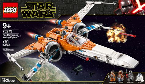 Lego Star Wars Poe Damerons X Wing Fighter 75273 6289006 Best Buy