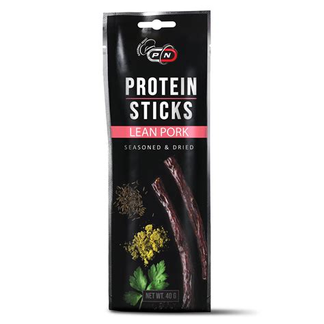 Pure Nutrition Lean Pork Protein Sticks 40g - Muscle & Fitness