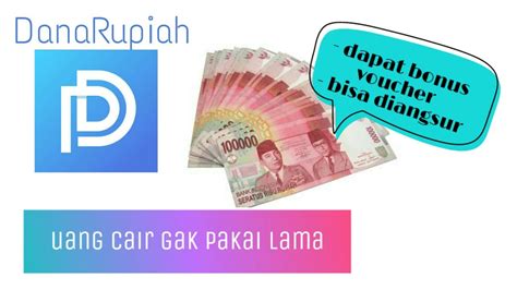 Kupas Tuntas Dana Rupiah Pinjaman Online Tanpa Jaminan Youtube