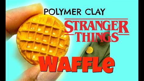 How To Bake Polymer Clay Waffle DIY Waffle PIn Fake Food Miniature