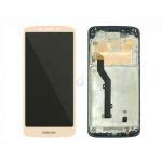 Touch Display Frame Motorola Moto G6 Play Xt1922 Dourado