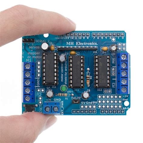 L293D Motor Drive Shield Dual For Arduino Duemilanove Motor Drive