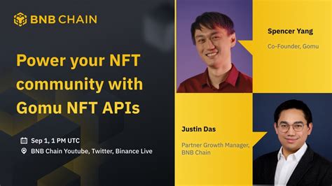 Bnb Chain X Gomu Power Your Nft Community With Gomu Nft Apis Youtube