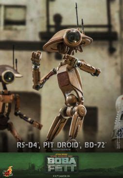The Book Of Boba Fett R D Pit Droid And Bd Set By Hot Toys The Toyark News