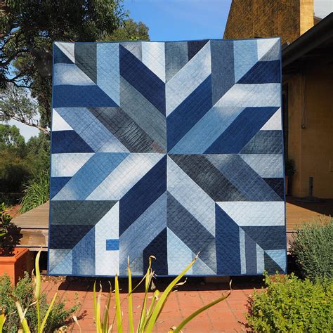 Blue Giant Quilt Pattern Pdf Download Pattern For Upcycled Etsy