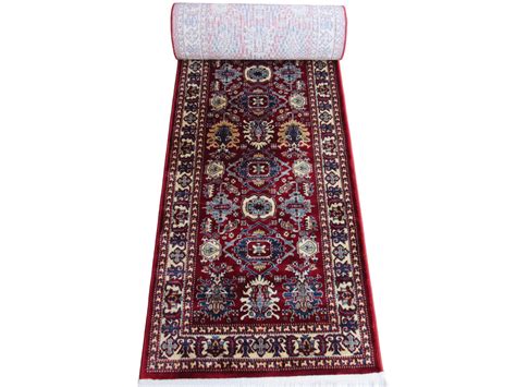 BK Carpets Rugs Persian Inspired Passage Runner 80cm X 6m Red