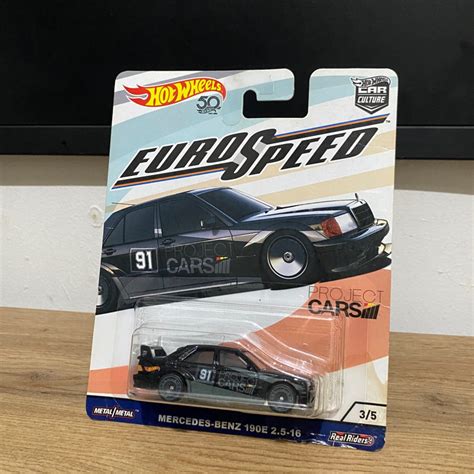 Jual HOT WHEELS PREMIUM MERCEDES BENZ 190E EUROSPEED Shopee Indonesia