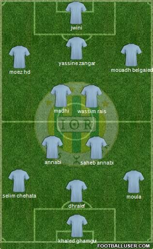 jeunesse sportive de kabylie algeria football formations page