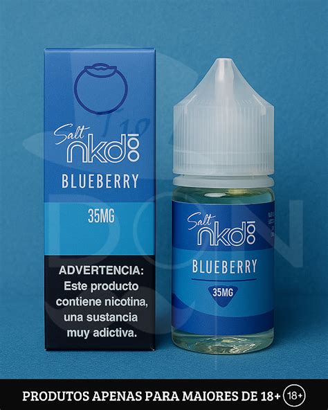 Salt Naked Blueberry Ice Mg Ml DK CWB