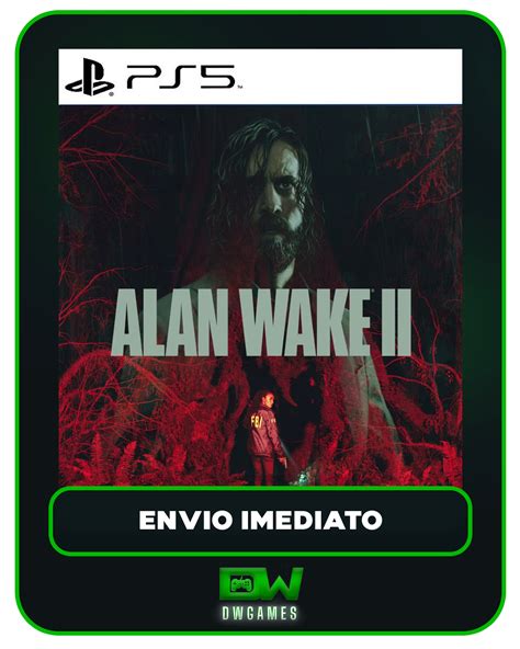 Alan Wake 2 Edição Padrão Ps5 Mídia Digital Dw Games