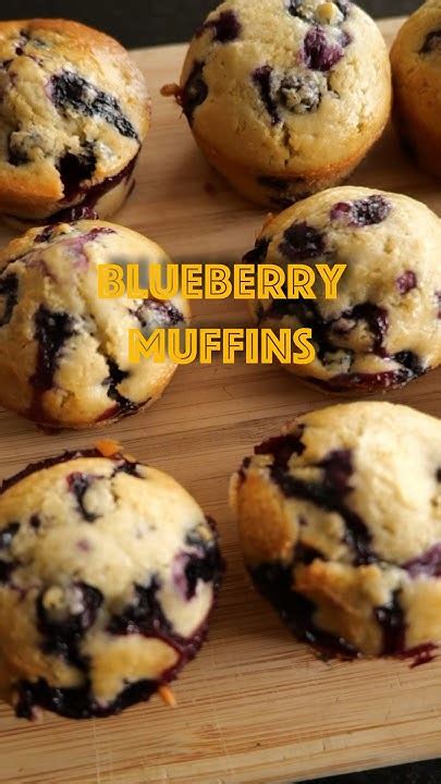 Blueberry Muffins Recipe Youtube