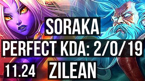 SORAKA Ezreal Vs ZILEAN Kai Sa SUP 2 0 19 1 2M Mastery EUW