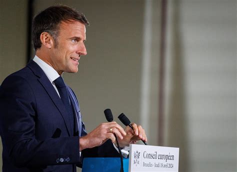 Lections Europ Ennes Emmanuel Macron Prononcera Un Discours La