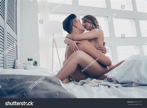 Naked Man Woman Cuddling Bed Images Stock Photos And Vectors Shutterstock