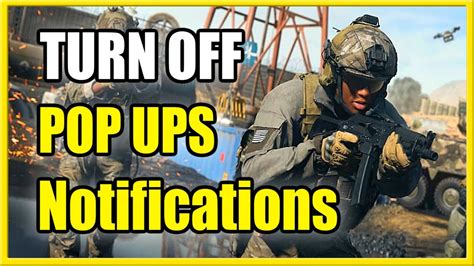 How To Turn Off Pop Up Notifications In Modern Warfare Fast Tutorial