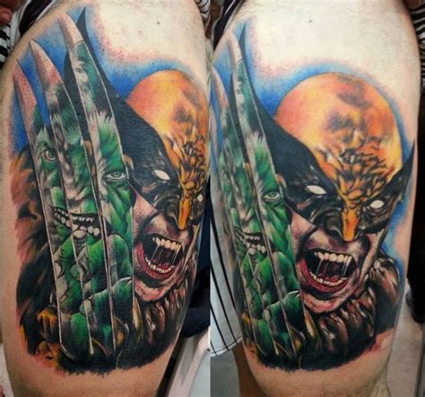 25+ bästa Hulk tattoo idéerna på Pinterest | Marvel tattoos, Geek ...