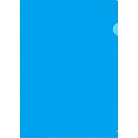 Прозрачная папка-уголок Attache E-310 180 мкр жесткий пластик А4 синяя ...