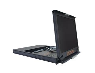 8-портовые локальные выдвижные KVM LCD консоли - Выдвижная LCD KVM ...
