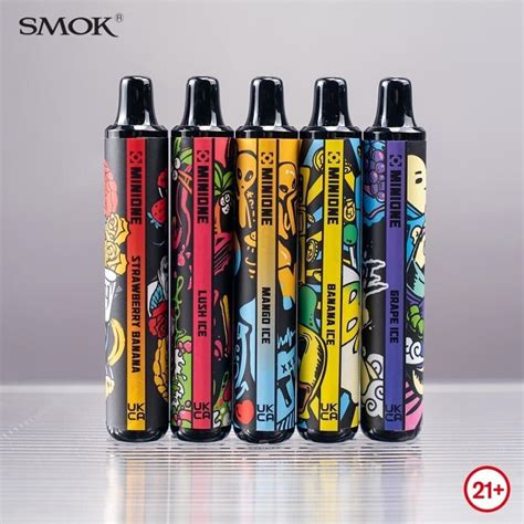 Smok Minione Disposable Vape [บุหรี่ไฟฟ้าใช้แล้วทิ้ง] Vapecomplex บริการบุหรี่ไฟฟ้า น้ำยา