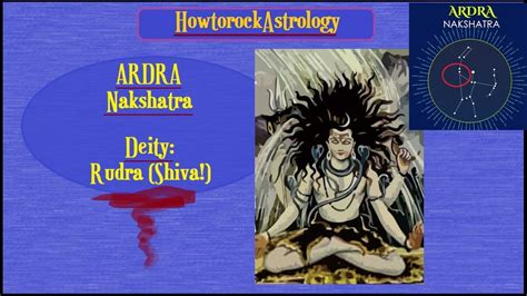 The Ardra Nakshatra Native 27 Nakshatras Explained Series Youtube