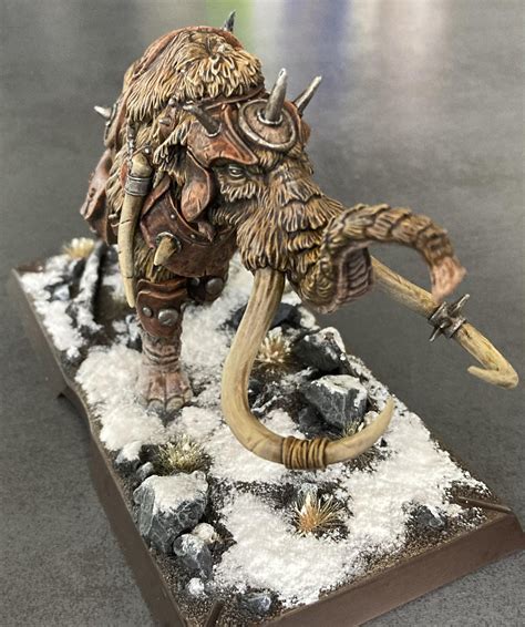 War Mammoth Is Ready To Fight Rasoiafminiaturesgame