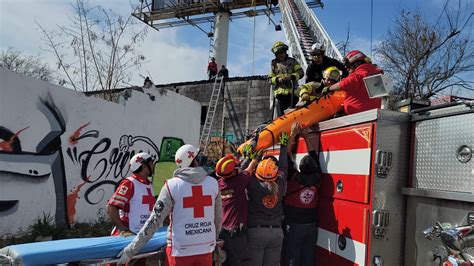 Hombre Electrocutado en Monterrey Intervención de Protección Civil y