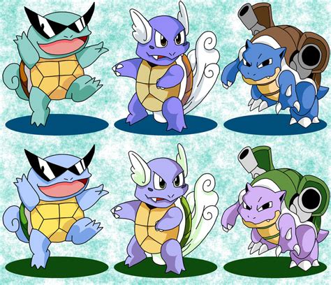 Squirtle Evolution Chart