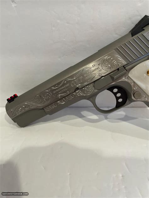 Colt O Ccs Competition Super Custom Hand Engraved