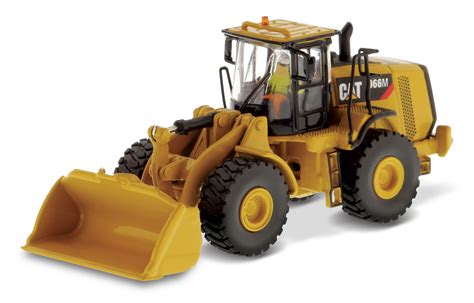 Cat 966 M Wheel Loader with Driver & Collectors Tin