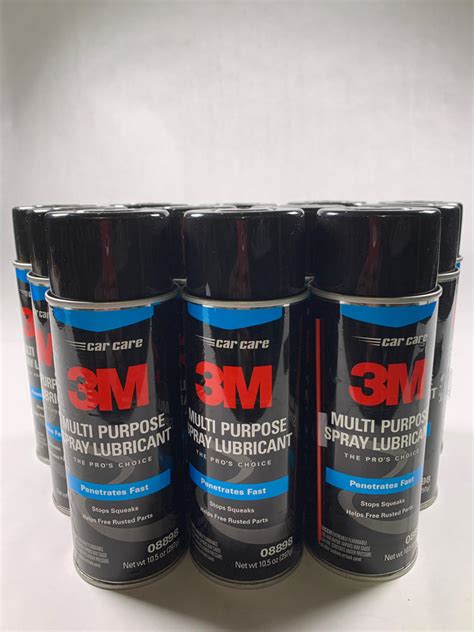 3mtm Multi Purpose Spray Lubricant 08898 105 Oz Net Wt 12 Per Case