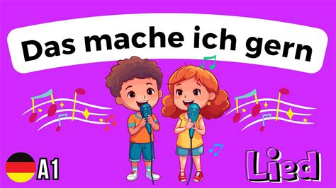 Kinderlieder Das mache ich gern Easy German Songs Песни для детей