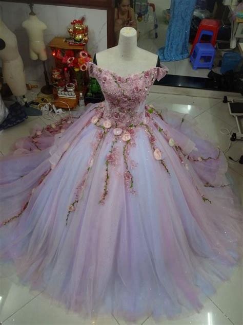 Rapunzel Wedding Dress Wedding Dress Inspried Wedding Dress Ballgown