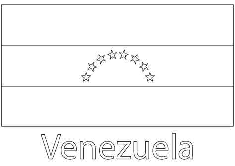 Dibujos De Bandera De Venezuela Para Colorear Dibujos Online 15840