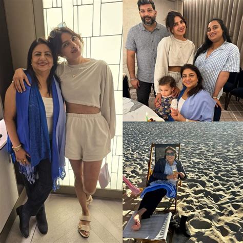 Priyanka Chopra Celebrates Mom Madhu Chopras Birthday With Daughter