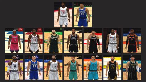 Makoy2k Nba 2k14 Jerseys